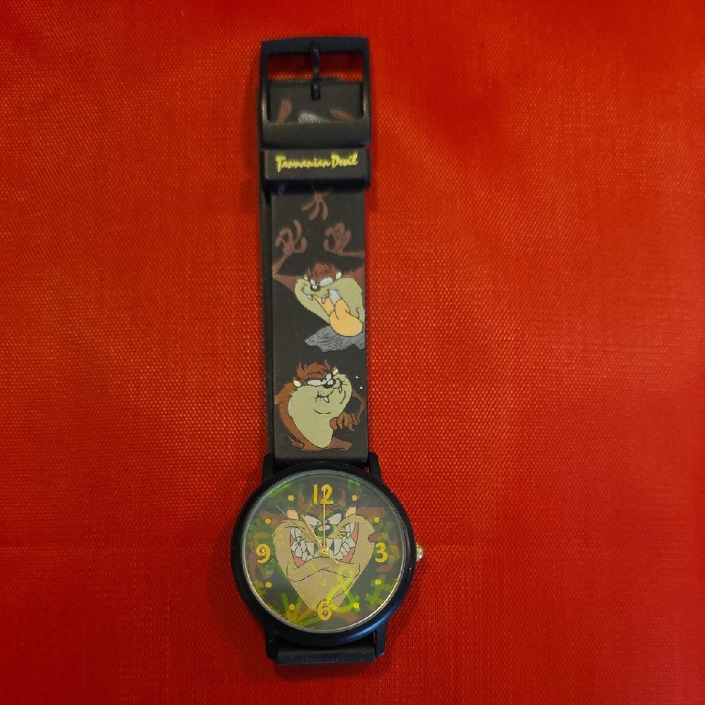 Vintage Looney Tunes Tazmanian Devil 3D Watch